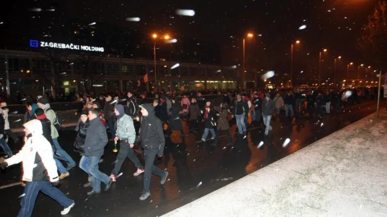 7.000 prosvjednika mar&scaron;iralo Zagrebom