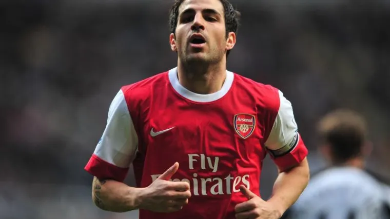 Fabregas igra protiv Barcelone