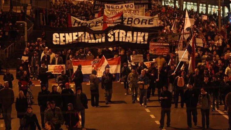 10.000 ljudi u &scaron;etnji Zagrebom