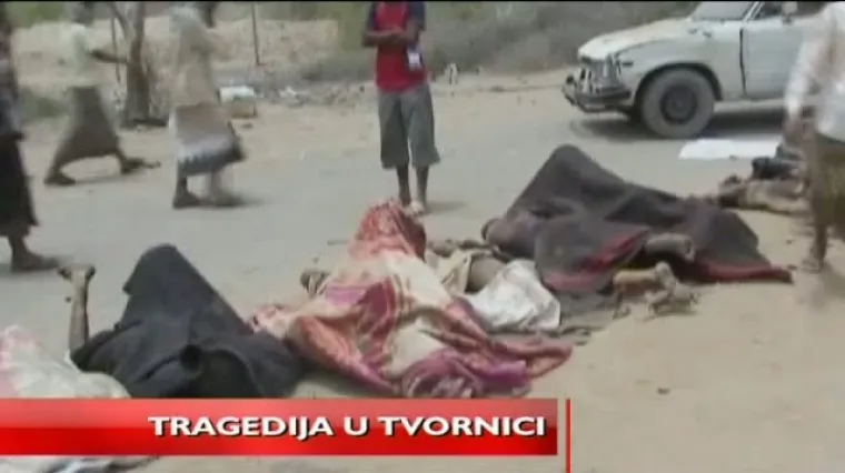 U eksploziji tvornice 110 mrtvih