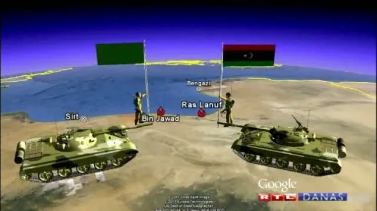 Gadafi u žestokom kontranapadu