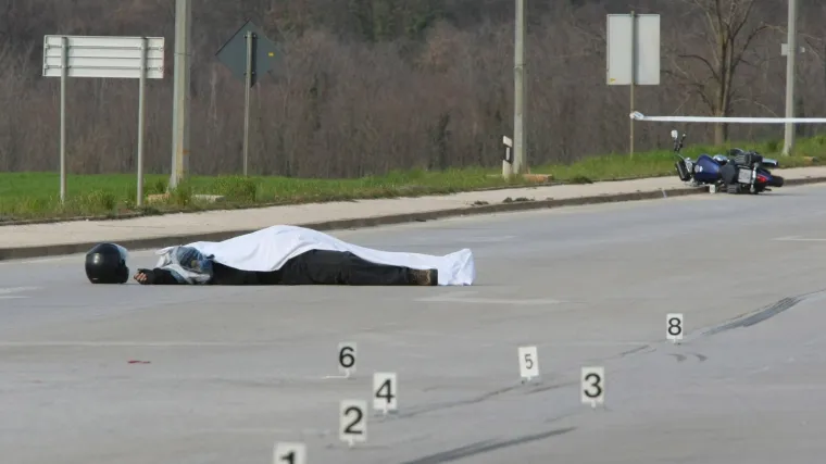 Kod Zadra poginuo slovenski motorist