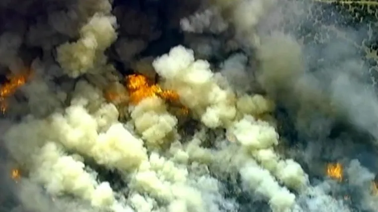 Teksas sav u plamenu