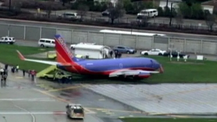 Avion otklizao s piste