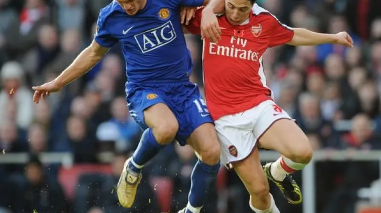 Arsenal sru&scaron;io Manchester United