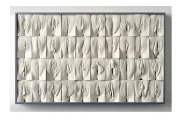 Napravio 400 odljeva vagina za svoju skulpturu