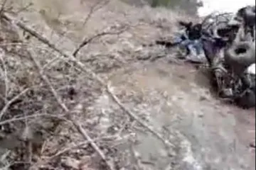 Spretno izišao iz padajućeg džipa