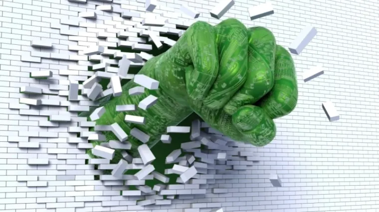 Probio zid i opljačkao banku