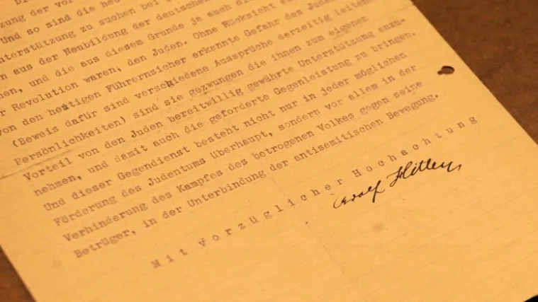Pronađeno Hitlerovo pismo