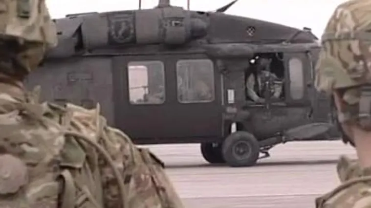 Prevrnuo se helikopter s hrvatskim vojnicima