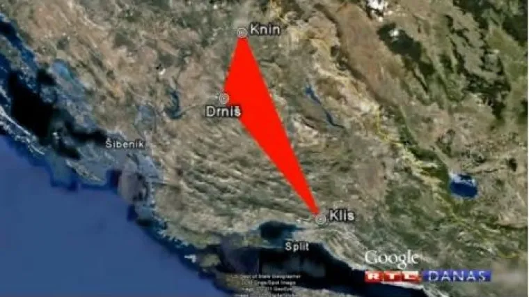 Potraga za Antonijom i iz zraka