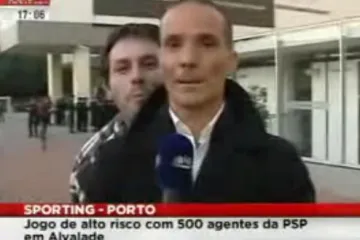 Dosađivao reporteru tijekom javljanja uživo