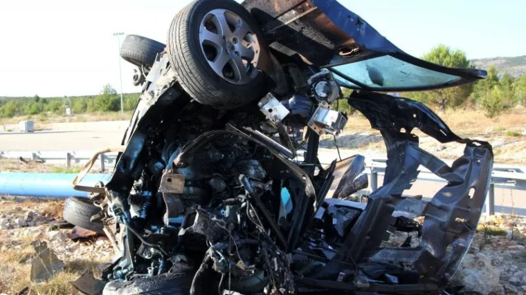 Te&scaron;ka prometna pokraj &Scaron;ibenika