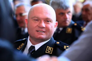 General Kruljac na ispitivanju u osječkoj policiji