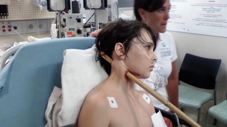 Glumio nindžu i &scaron;tapom probio vrat