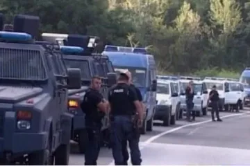 Napeto na granici Srbije i Kosova