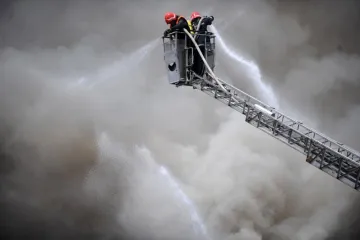 Veliki požar u zabočkoj tvornici tekstila