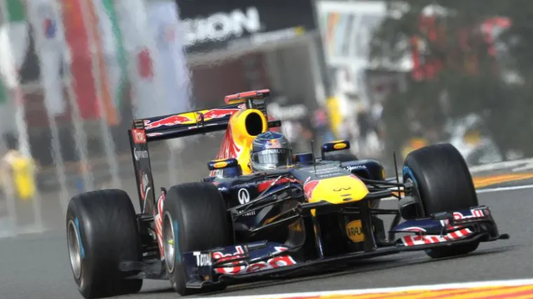 Vettelu pole position u Belgiji