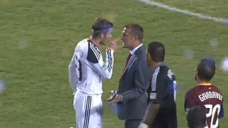 David Beckham poludio nakon utakmice!