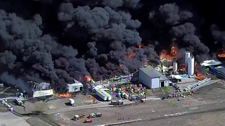 Požar gutao sve pred sobom