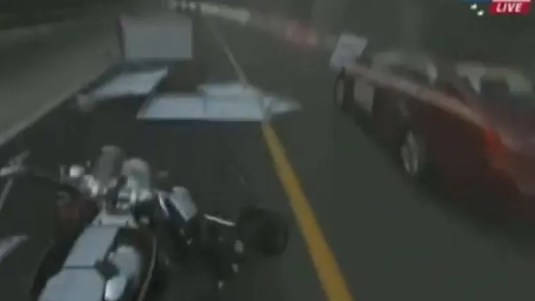 Helikopter pomeo bicikliste sa staze