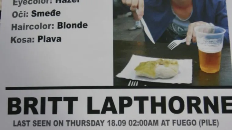 Studentima pokazivali mrtvu Britt Lapthorne