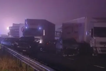 Najstrašniji lančani sudar u povijesti Britanije