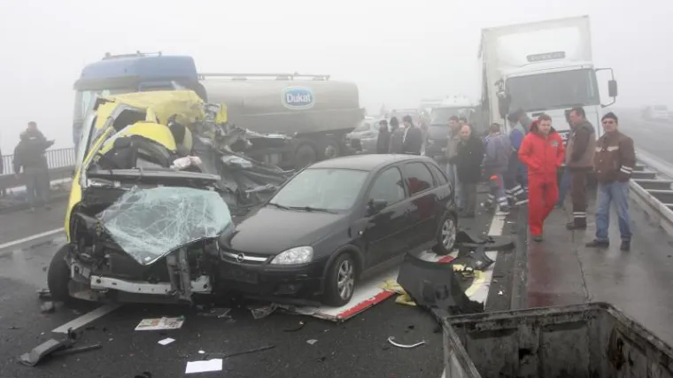 Lančani sudar u blizini Zagreba