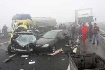Lančani sudar u blizini Zagreba