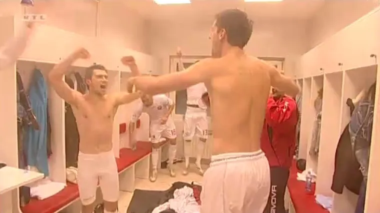 Ovako se slavi pobjeda protiv Hajduka!