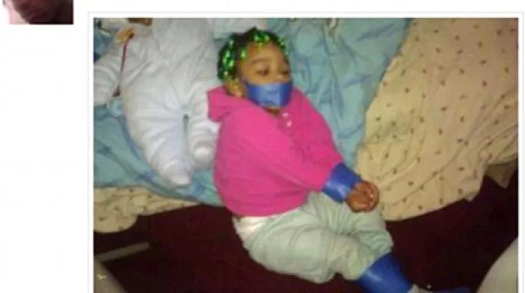 Zalijepio kćeri usta, noge i ruke jer ga je udarila