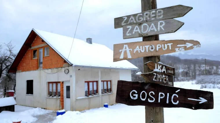 Bura zatvorila A1 između Svetog Roka i Maslenice