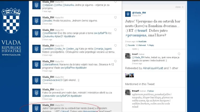 'Valjda su ostavili bar ne&scaron;to (kave) u Banskim dvorima'