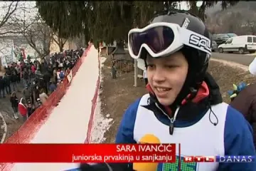 Na Plešivici održano prvenstvo Hrvatske u sanjkanju