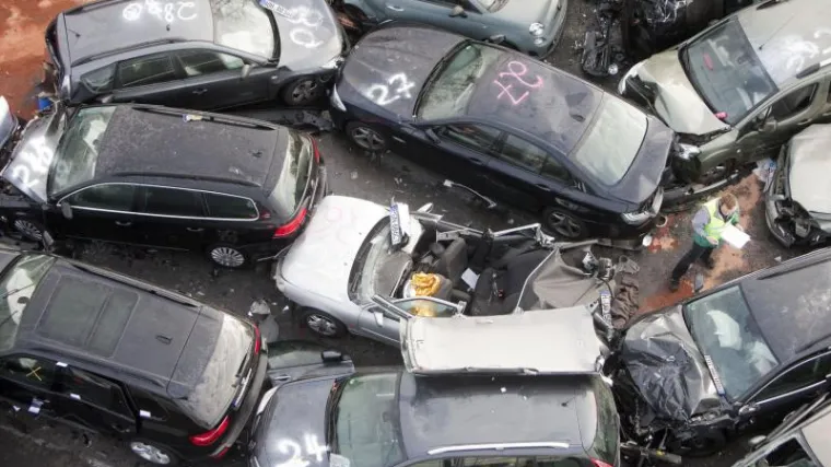 Smrtonosni lančani sudar na autocesti