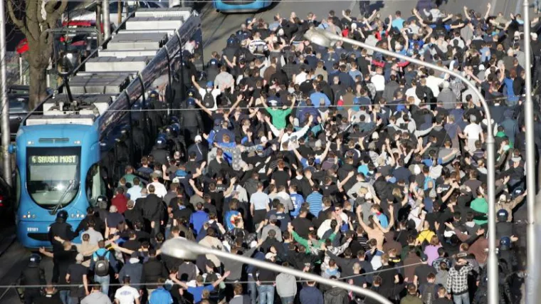 Boysi priredili pravo ludilo diljem grada!