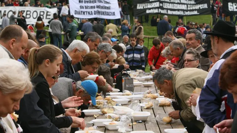 Tradicionalno druženje u Maksimiru uz grah i karanfile