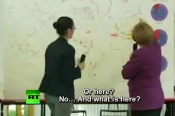 Angela Merkel ne zna na karti pokazati Berlin!