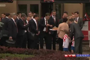 Veličanstveni doček Bilićevih trupa