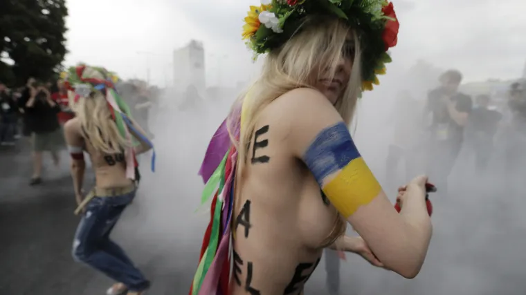 Ukrajinske feministkinje izazvale kaos u Var&scaron;avi