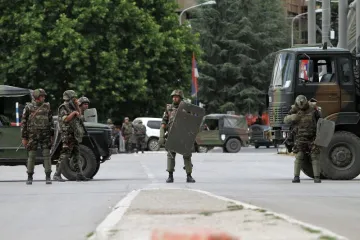 Sukob srbijanskih navijača i kosovske policije