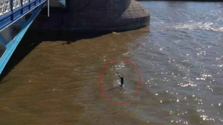 Nezadovoljni taksist skočio s londonskog mosta