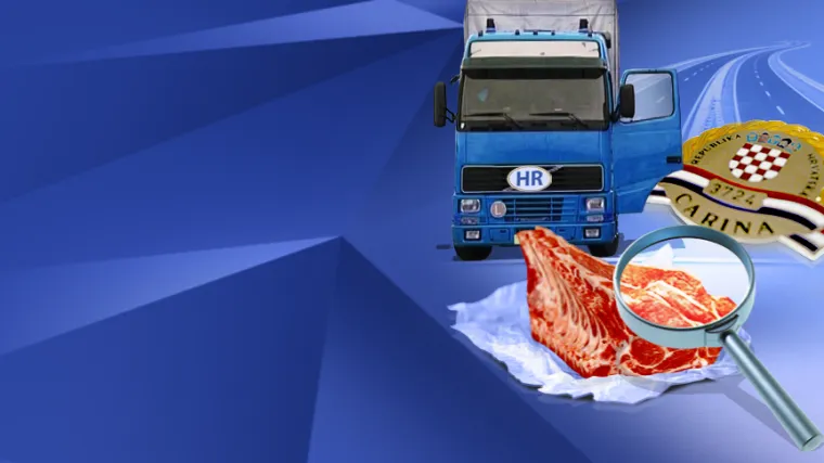 &Scaron;vercao preko 200 kilograma smrznutog mesa