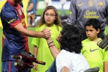 Raspoloženi Messi pokazao svoje veliko srce