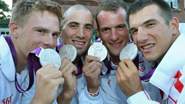 Veslači uz ro&scaron;tilj proslavili olimpijsko srebro