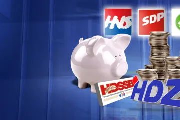 Presušilo financiranje stranaka: HDZ ostao kratkih rukava!