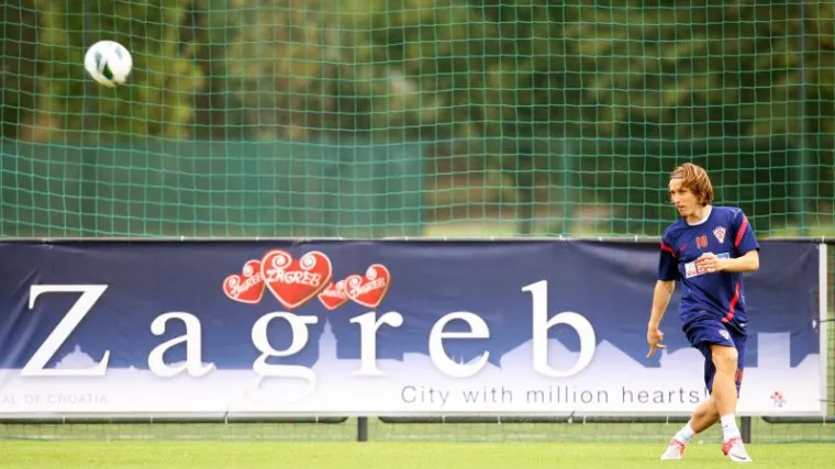 Za razliku od Splita, Modrić ovih dana blista