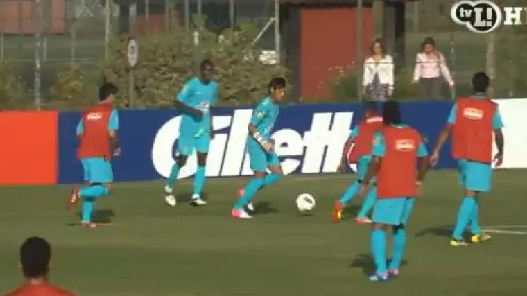 Neymar zabija golčine i na treninzima