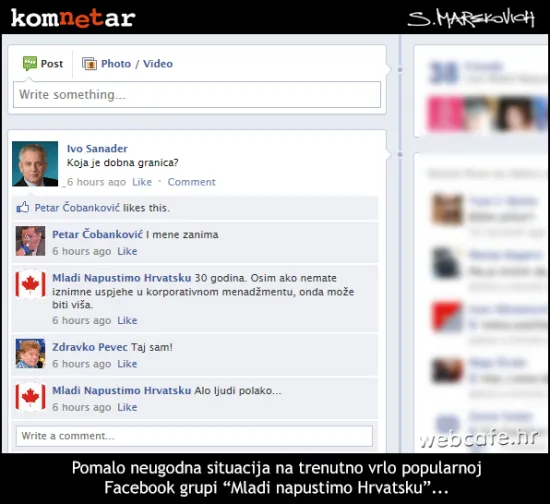 Mladi bi napustili Hrvatsku