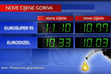 Dobre vijesti za vozače: Padaju cijene goriva